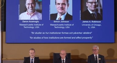 Nobel ekonomi ödülünü 3 isim paylaştı