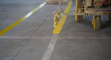 Orhangazi’deki kapalı pazaryerinin otoparkında yenileme çalışması