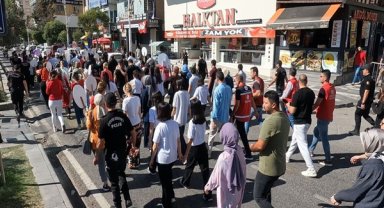 Şanlıurfa'da 3-4 Ekim Dünya Yürüyüş Günü etkinliği düzenlendi