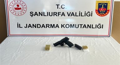 Şanlıurfa'da silah operasyonu