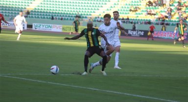 Şanlıurfaspor 1 puanı uzatma dakikalarında buldu