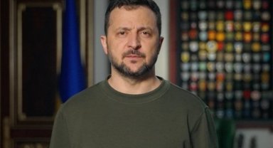 Zelenski: Birlikte demokrasi ve özgür bir Ukrayna için güçlü duruyoruz