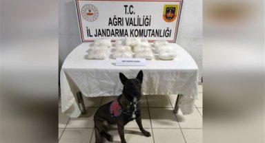 Ağrı'da 16 kilo 200 gram metamfetamin ele geçirildi