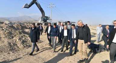Başkan Büyükkılıç, Develi'nin giriş kapısı olacak yeni terminal inşaatını inceledi