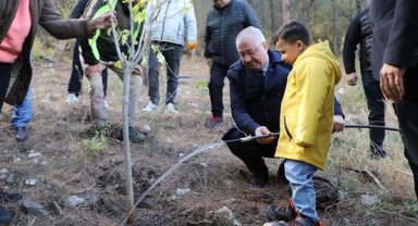 Edremit’te fidan dikimi etkinliği düzenlendi