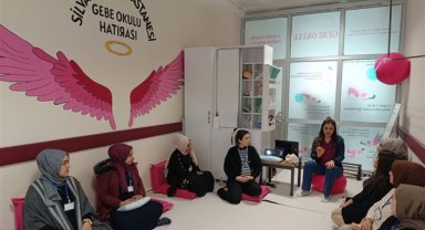 Gebe Okulu’nda anne adaylarına yönelik eğitimler devam ediyor