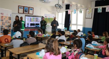 Haliliye'de çocuklara Sıfır Atık eğitimi veriliyor