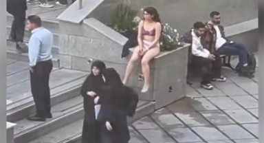 İran, soyunduktan sonra gözaltına alınan kadının serbest bırakıldığını öne sürdü