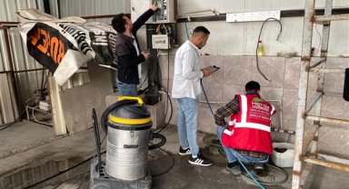 İskenderun'da kaçak çalışan işyerlerine baskın yapıldı