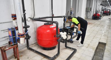 Kayseri Büyükşehir Belediyesi, yüzme havuzlarını uzaktan kontrol ediyor
