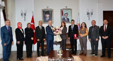 Öğretmenlerden Vali Erol’a ziyaret