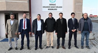 Perulu yatırımcılar ve Cumhurbaşkanlığı Yatırım Ofisi'nden Emirdağ OSB'ye ziyaret