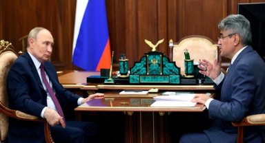 Rusya Devlet Başkanı Putin, Yeni İnsanlar Partisi Lideri Neçayev ile toplantı yaptı