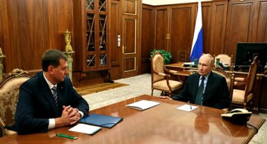 Rusya Devlet Başkanı Putin, Zaporijya Bölgesi Valisi Balitsky ile görüştü