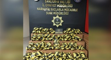 Şanlıurfa'da 55 kilo skunk maddesi ele geçirildi