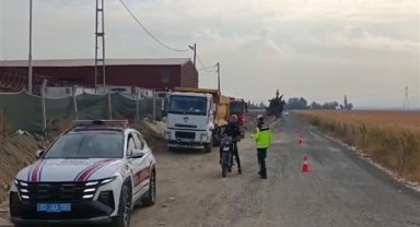 Şanlıurfa’da motosiklet sürücülerine denetim yapıldı