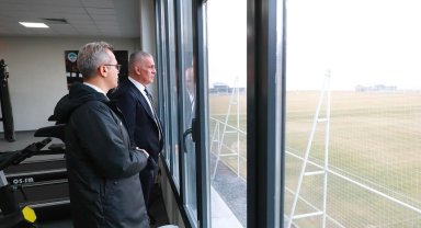 TFF Başkanı Hacıosmanoğlu'ndan Erciyes Yüksek İrtifa Kamp Merkezi’ne destek