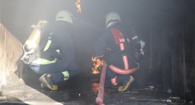 Van İtfaiyesinden yangın güvenliği tatbikatı