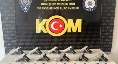 Viranşehir’de silah kaçakçılığı operasyonu