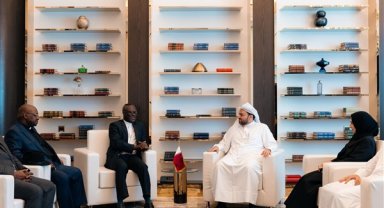 Al-Khulaifi, Kongo heyetiyle bir araya geldi