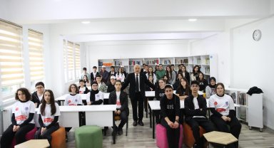 Başkan Güler'den öğrencilere moral ziyareti