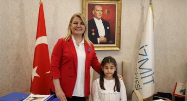 Başkan Hürriyet koltuğunu Defne Yıldırım’a devretti