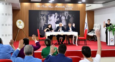 Başkan Uysal, Muratpaşa Belediyesi Spor Kulübü’nün genel kurulunda konuştu