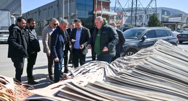 Bornova Belediyesi'nden Ayakkabıcılar Sitesi’ndeki sanayi atıklarına ilişkin açıklama