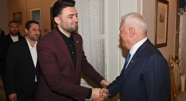 Bursaspor Başkanı Çelik’ten Başkan Bozbey’e ziyaret