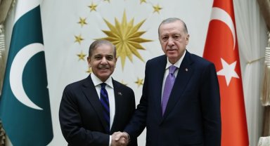 Cumhurbaşkanı Erdoğan, Pakistan Başbakanı Şerif ile görüştü