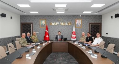 Hatay'da İl Asayiş ve Güvenlik Toplantısı yapıldı