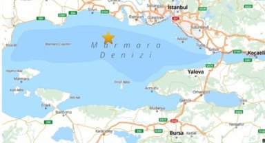 İstanbul'da 4,9 büyüklüğünde deprem