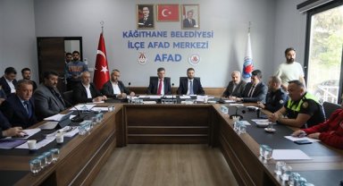 Kağıthane’de Afet Koordinasyon Toplantısı gerçekleşti