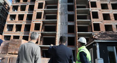 Kağıthane'de yürütülen Hizmet Sitesi Kentsel Dönüşüm Projesi'nde sona yaklaşılıyor