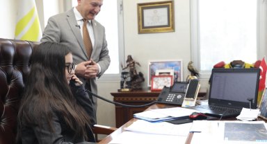Karamürsel Belediyesi’nde başkanlık koltuğu Ada'ya emanet edildi