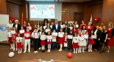 Kartal'da 23 Nisan kapsamında Çocuk Meclisi'nin üçüncü birleşimi gerçekleşti