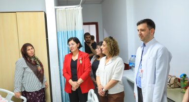 Kayapınar Belediyesi Eş Başkanı Sincar'dan Gazi Yaşargil Araştırma Hastanesi'ne ziyaret