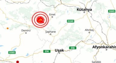 Kütahya'da deprem