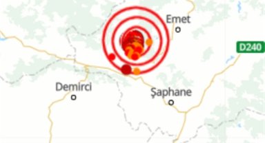Kütahya'da deprem