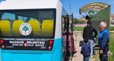Mazıdağı’nda parklar ve ücretsiz servis araçları denetlendi