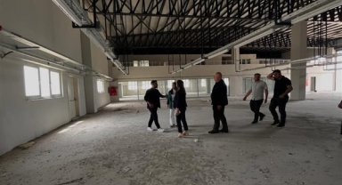 Mazıdağı'nda tekstil fabrikasında sona gelindi
