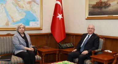 Milli Savunma Bakanı Güler, Dublin Büyükelçisi Cankorur'u kabul etti