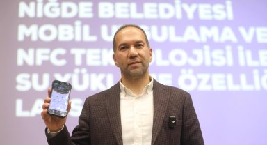 Niğde'de akıllı telefon ile su yükleme sistemi tanıtıldı