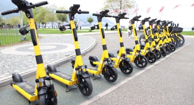 Ordu'da elektrikli bisiklet ve skuterler dönemi başladı