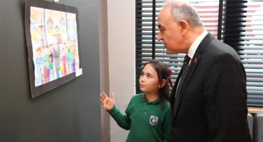Ordu Valisi Erol, resim sergisi açılışına katıldı