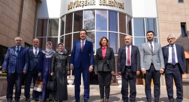 Saadet Partisi Genel Başkanı Arıkan'dan Başkan Ünlüce'ye ziyaret