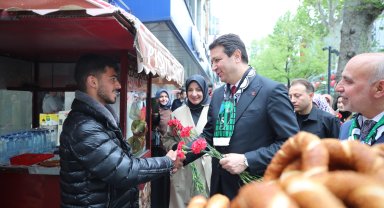 Saadet Partisi Genel Başkanı Arıkan, Kocaeli'de esnaf ile bir araya geldi
