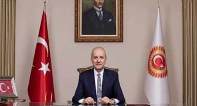 TBMM Başkanı Kurtulmuş, Kırgızistan'da Ata-Beyit Anıtı’nı ziyaret etti
