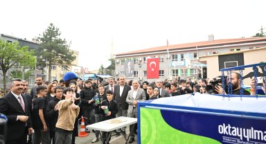 Yıldırım'da hayata geçirilen ‘Plastiksiz Yıldırım Projesi’ okullarda da uygulanıyor