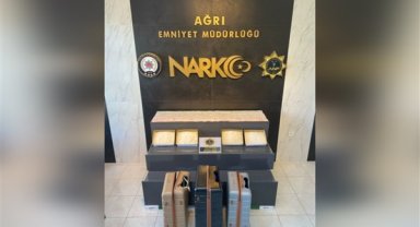 Ağrı'da 8 kilo 150 gram metamfetamin ele geçirildi